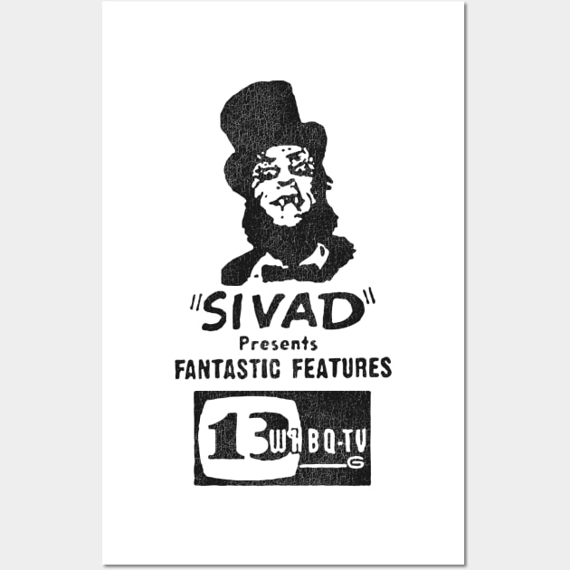 Sivad and Fantastic Features Wall Art by darklordpug